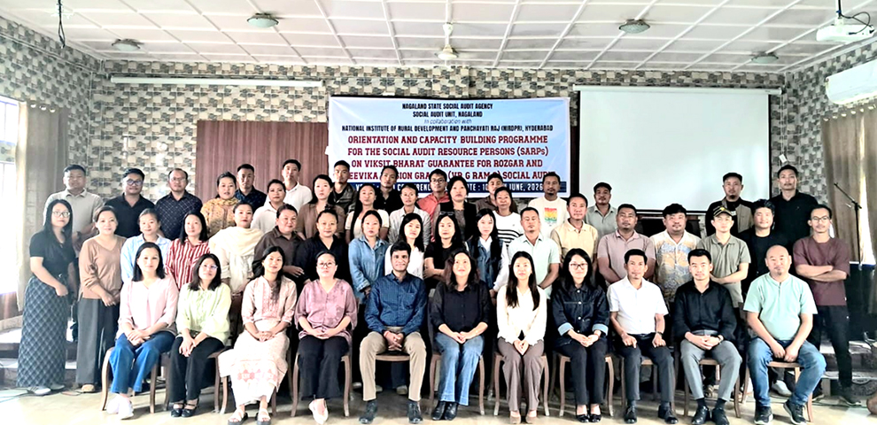 Two-day training on social audit of VB-GRAM-G concludes in Kohima
