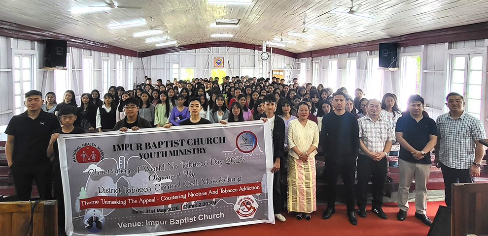 World No Tobacco Day observed in Mokokchung