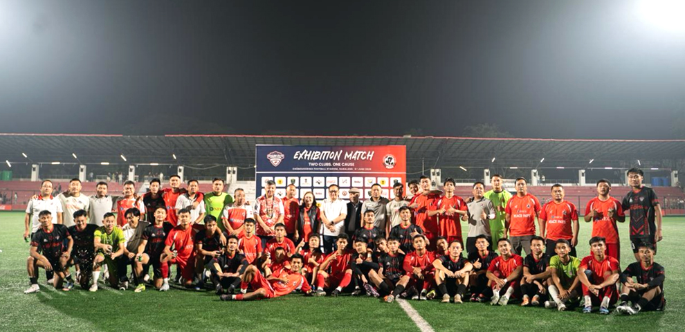 Aizawl FC defeat Nagaland United SC 2-0 in Football for Peace exhibition match