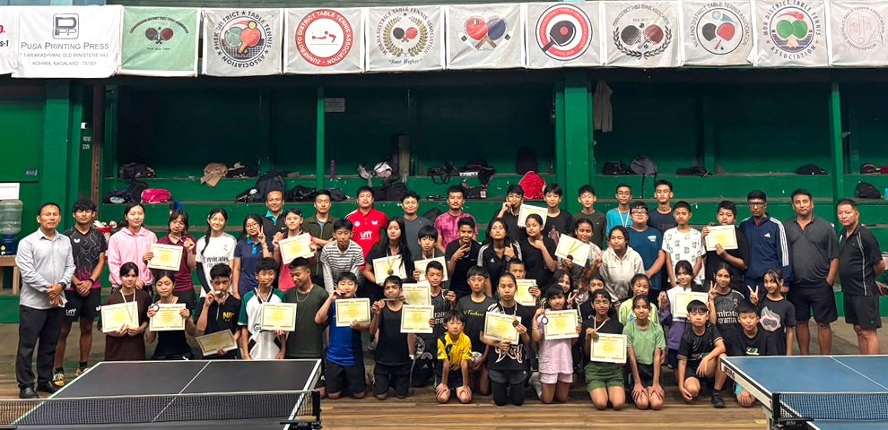54 students complete KDTTA table tennis coaching camp