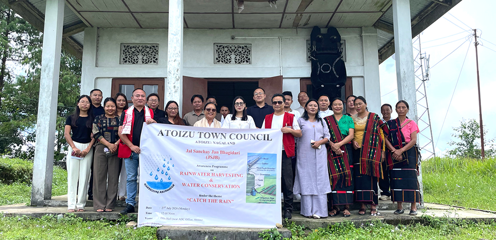 Atoizu holds awareness programme on rainwater harvesting and water conservation