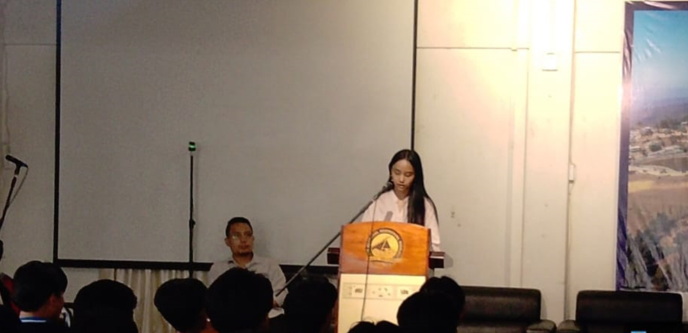 FAC Political Science Department organises
pep talk for first semester students
