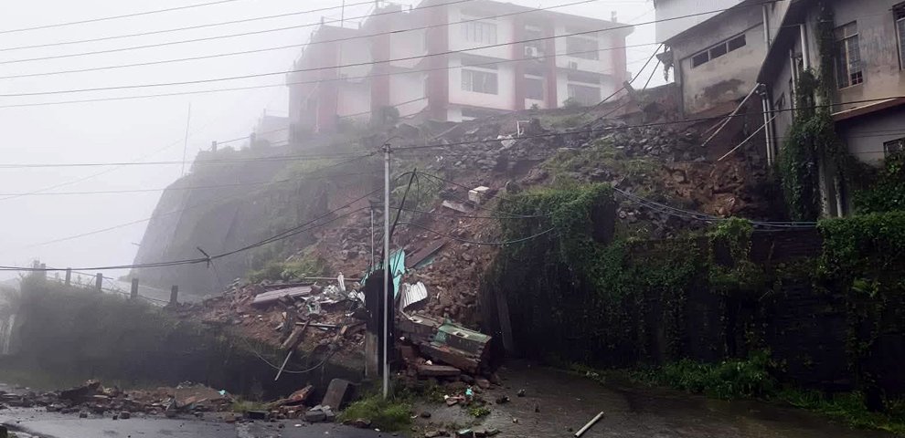 Landslides disrupt power supply in Mon district