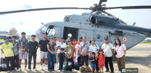IAF evacuates 42 stranded from cut-off Namsang, relief airlift delayed by bad weather