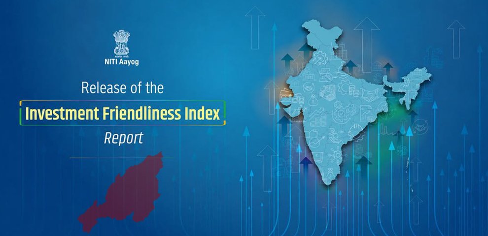 Nagaland ranks 27th in NITI Aayog’s Investment Friendliness Index