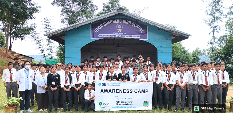 Nature SBI Foundation, Assam Rifles hold health awareness camp in Kiphire