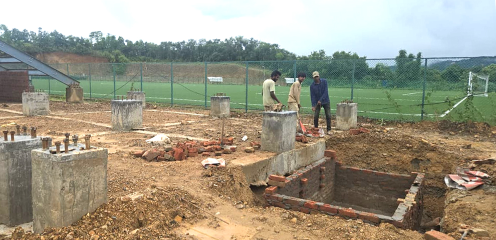 Renpo Lu Astro Turf 90% complete for Dr T Ao Trophy