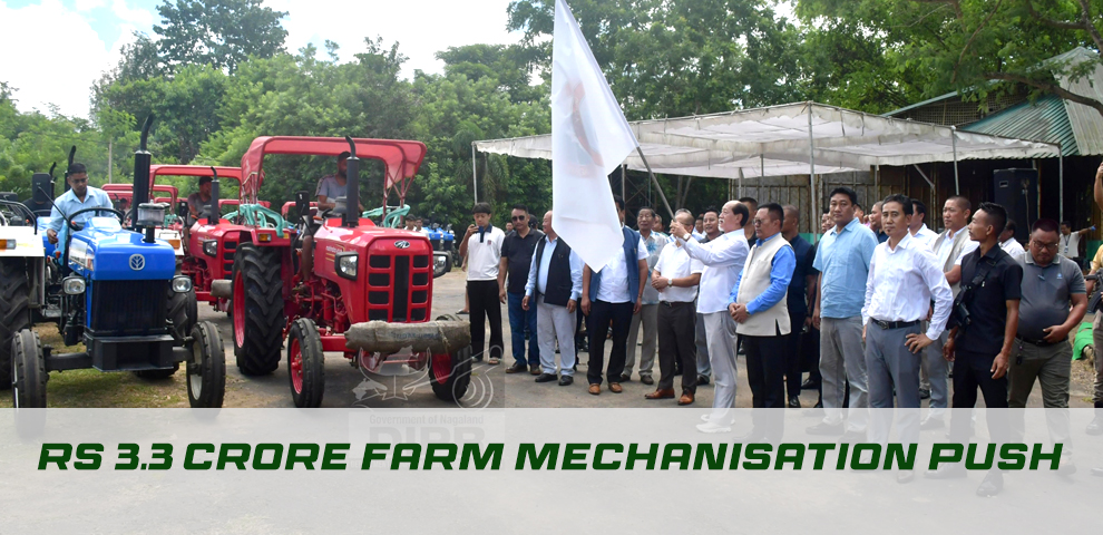 Nagaland distributes 35 tractors, introduces Tata Mobiles under CM Corpus Fund