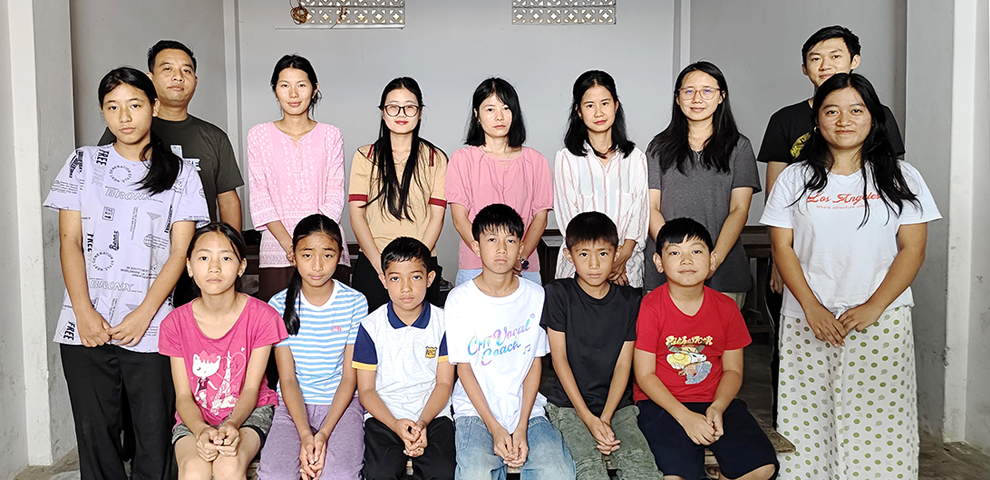 Tongdentsüyong Youth Fellowship holds free tuition camp for students