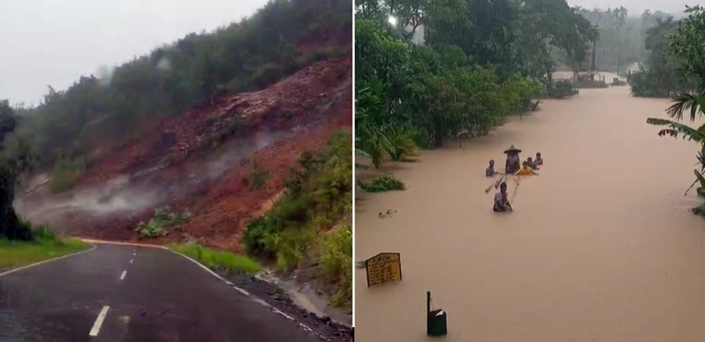 Tuli cut off as floods, landslides batter Mokokchung