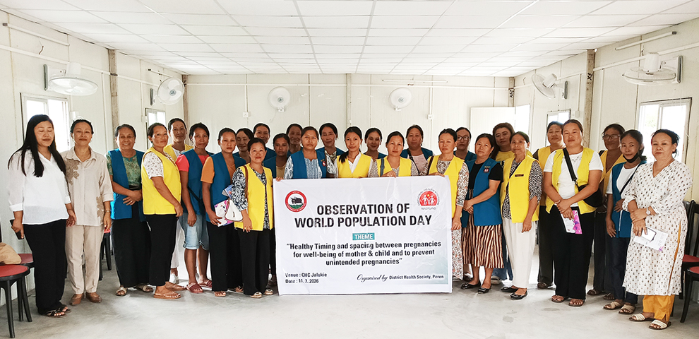 World Population Day observed in Mokokchung, Peren