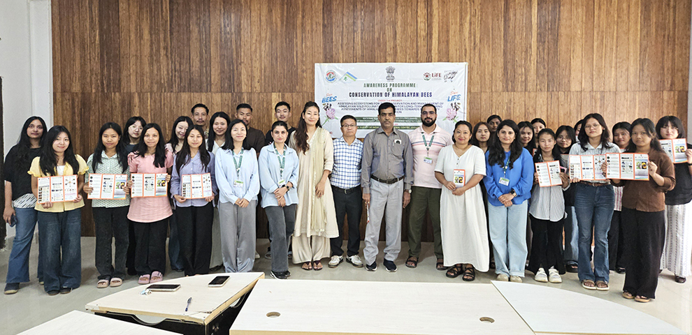 Zoological Survey of India, Jodhpur research team visits Nagaland University Zoology Department