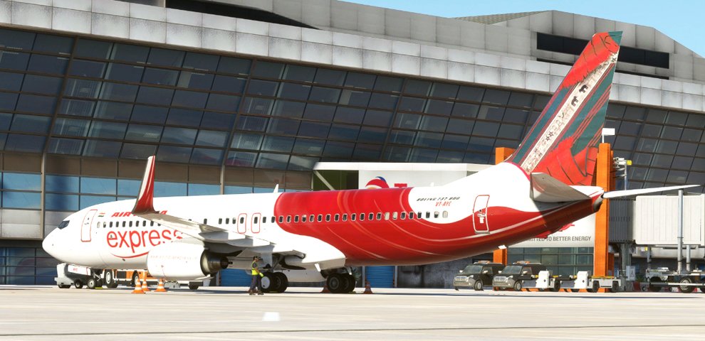 AIR India Express Ao Naga tail