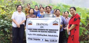 ATMA Kobulong block inaugurates farm school on sustainable colocasia production