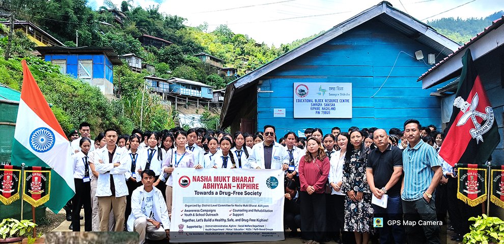 Awareness programme on Nasha Mukt Bharat Abhiyan held at PM SHRI Government High School, Yangphi