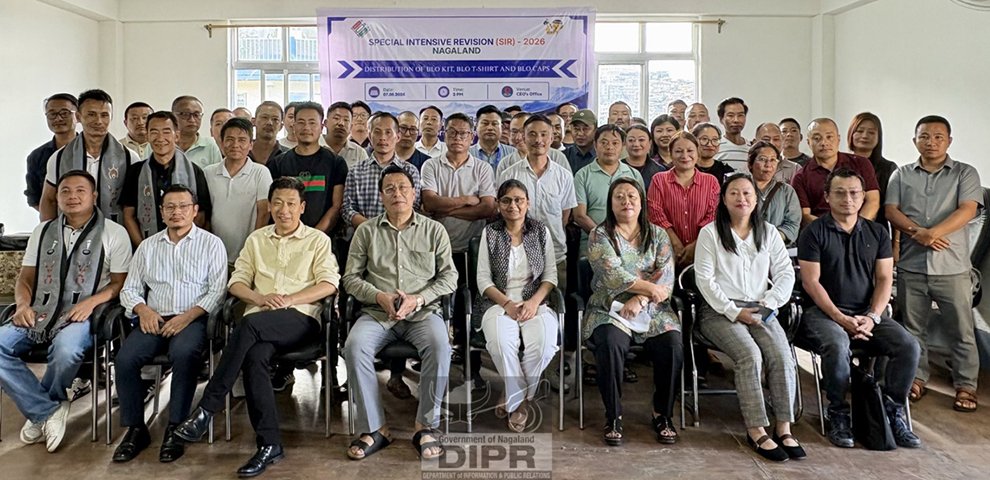 Nagaland begins SIR Phase III, Help Desks set up across districts