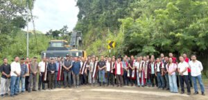 Built by forefathers, revived by communities; Dikhu–Chuchuyimlang road revived amid Longleng landslide threat
