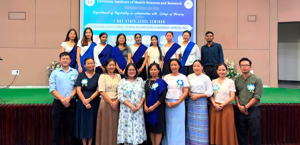 CIHSR holds seminar on mental health in a world of conflict