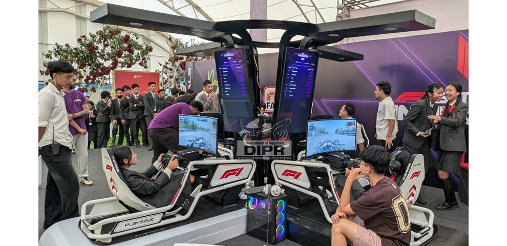 F1 SIM RACING INDIA OPEN TIME TRIALS DRAW CROWDS AT TXG EXPO NAGALAND 2026