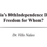 India’s 80thIndependence Day: Freedom for Whom?
