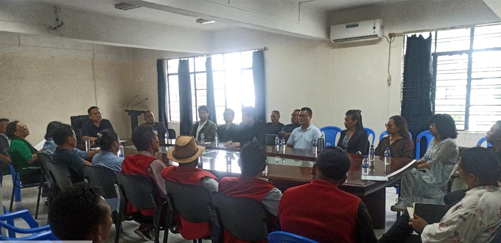 Inspection-cum-coordination meeting held at Atoizu