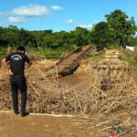 July flood destroys two bridges, disrupts connectivity in Japukong