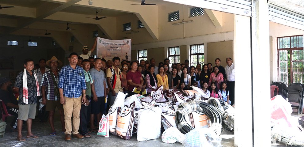 Japu fish farmers receive aquaculture inputs, technical training