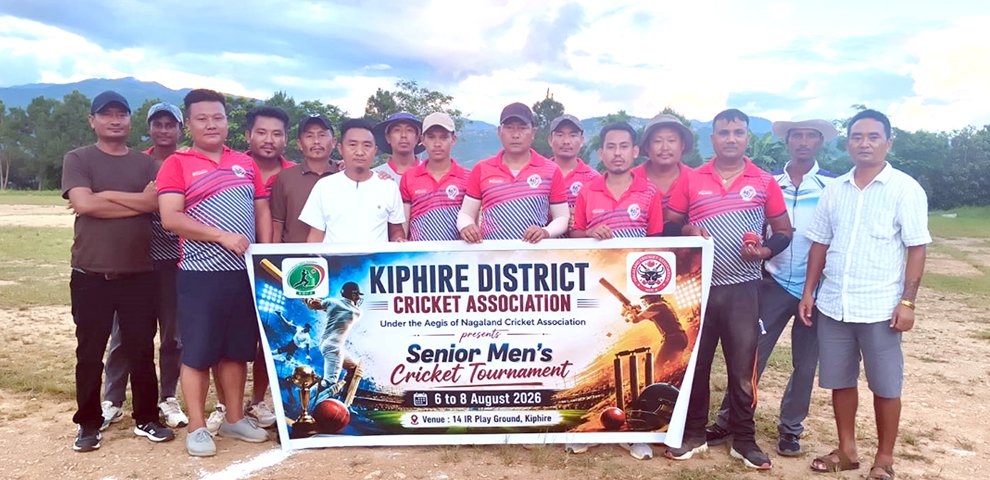 KDCA organises Senior Men’s Cricket Tournament in Kiphire