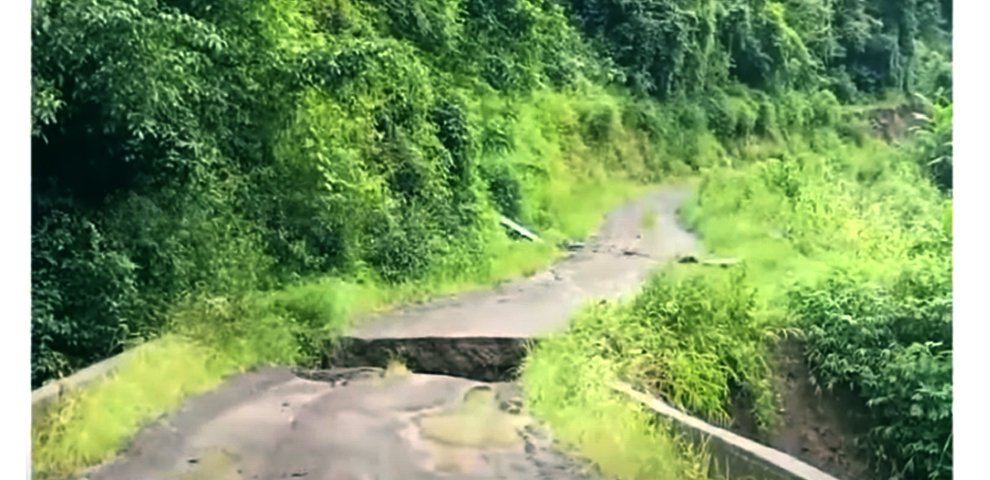 Lein Bridge damage disrupts connectivity to nine villages in Noklak
