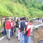 Major landslide damages three houses, shuts NH-702A in Zunheboto