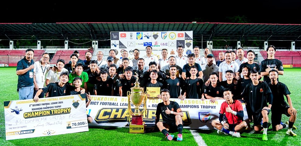 Medziphema United FC lifts Rokonicha Champions Trophy 2026