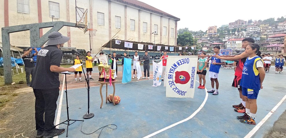 Mokokchung District Basketball Association takes school basketball beyond Mokokchung