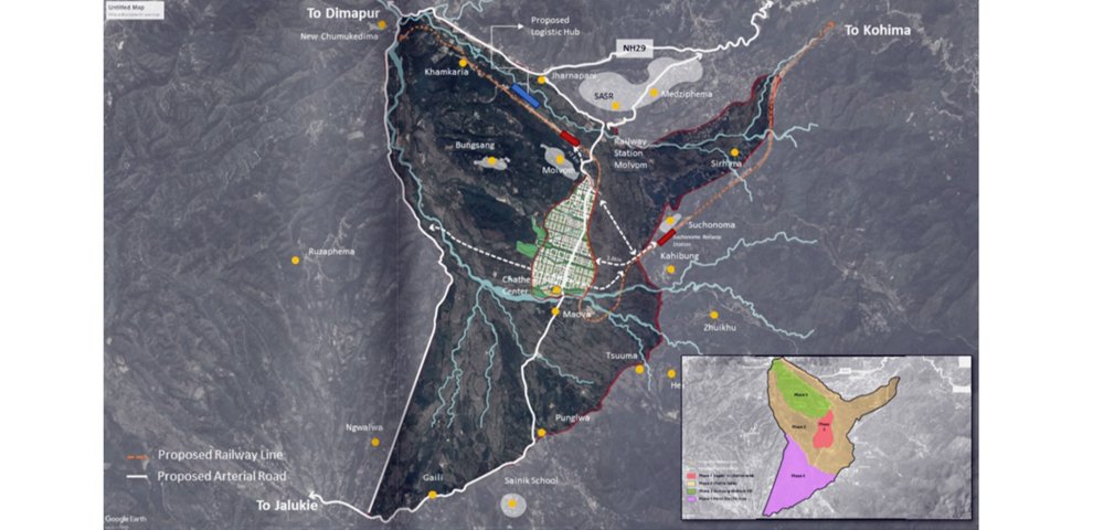 Nagaki City 39 sq km, Rs 100 crore received, AIIMS proposed what is taking shape at Chathe Valley