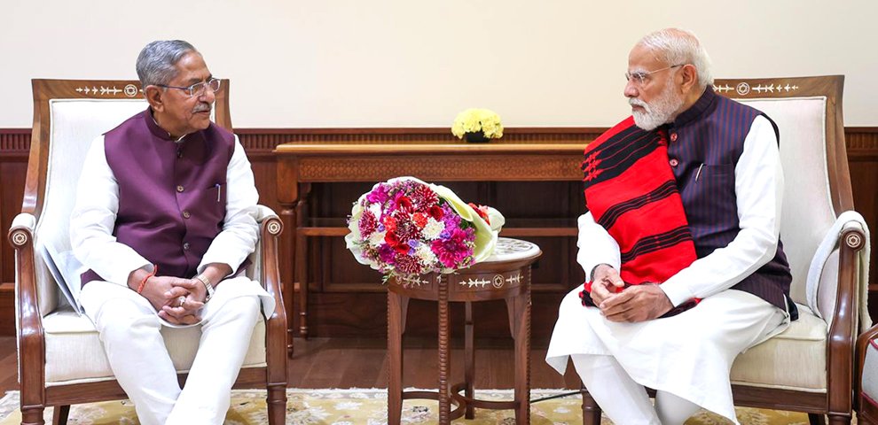 Nagaland Governor meets PM Mod, holds talks on roads, agriculture with Union ministers