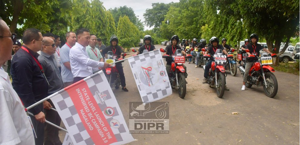 Nagaland records 39.97% drop in new HIV infections,
80% decline in AIDS deaths
since 2010