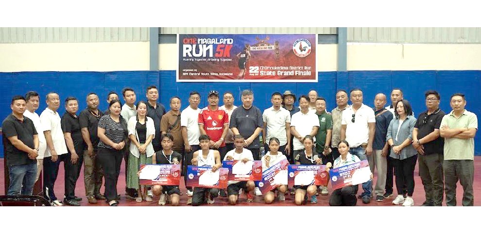 One Nagaland Run 5K concludes with state grand finale in Sovima