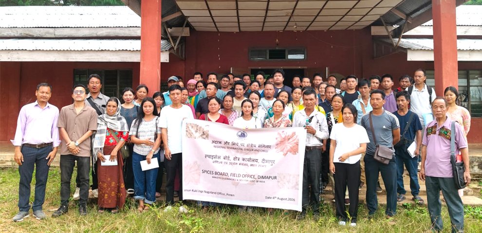 Regional seminar on ginger and Naga King Chili held in Ahthibung