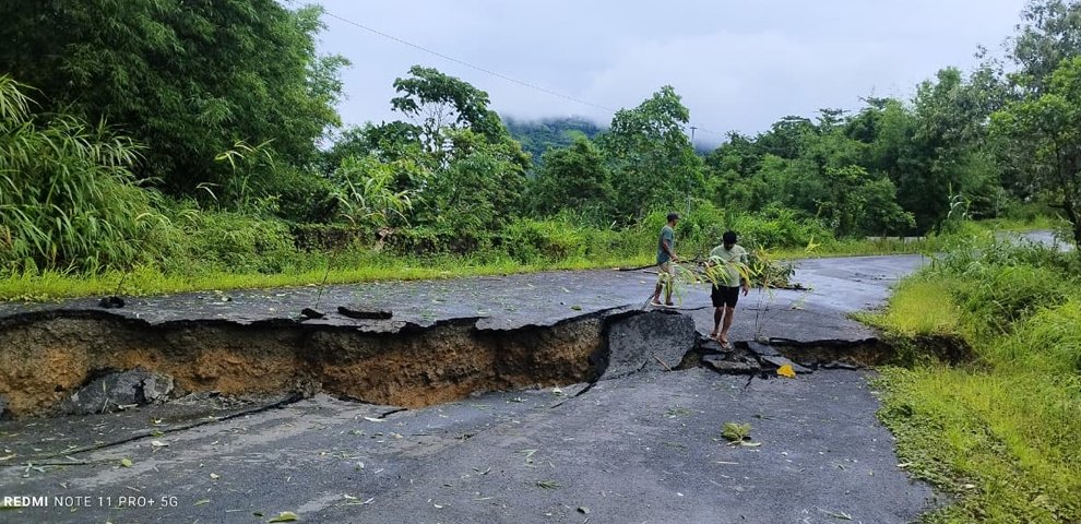 Restoration of Roads in Mon District1