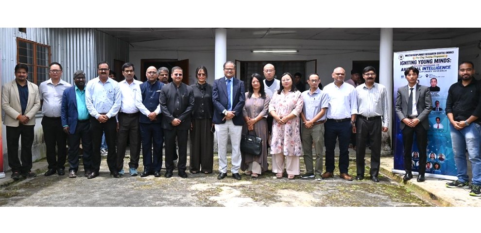 Training programme on AI and multidisciplinary research held at Nagaland University