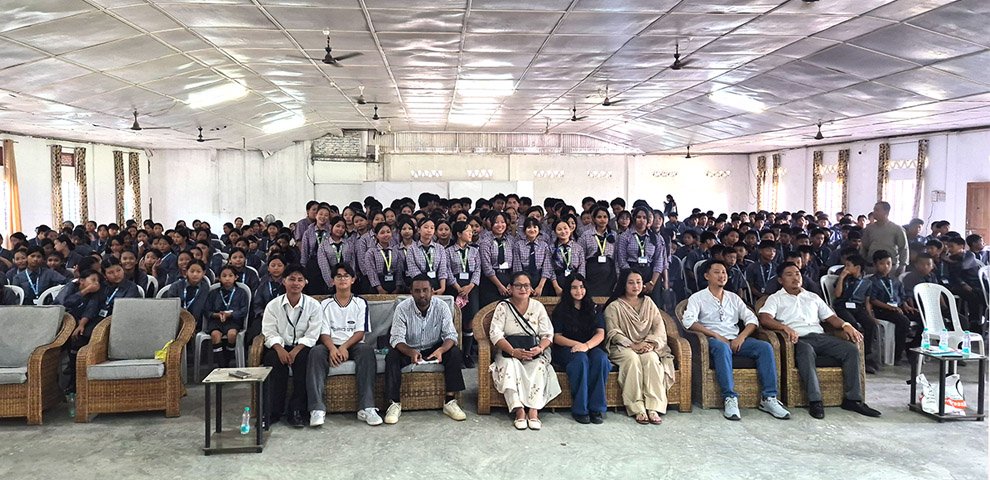 Dimapur awareness programme at Eden Higher Secondary School