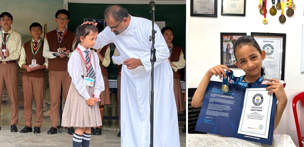 7-year-old Ananya Panwar earns recognitions for reading achievements
