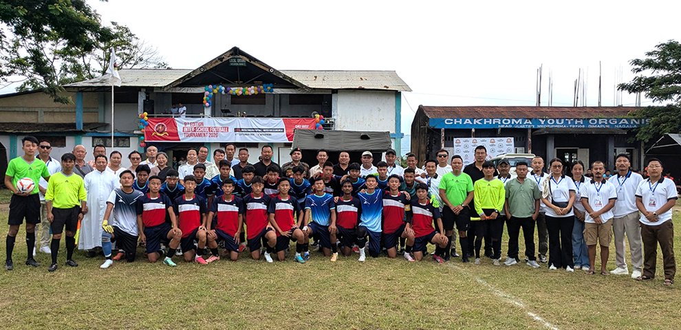 9th Biennial Interschool Football Tournament begins in Medziphema