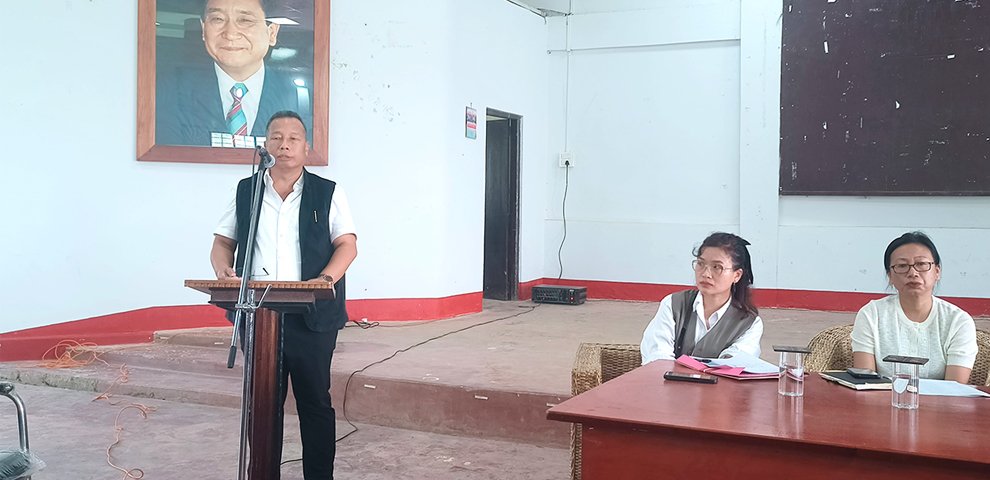 Advisor Khamo urges officials to work for Chozuba’s development