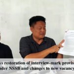 Amid 11 NSSB vacancies, CTAN places three recruitment demands before Chief Secretary