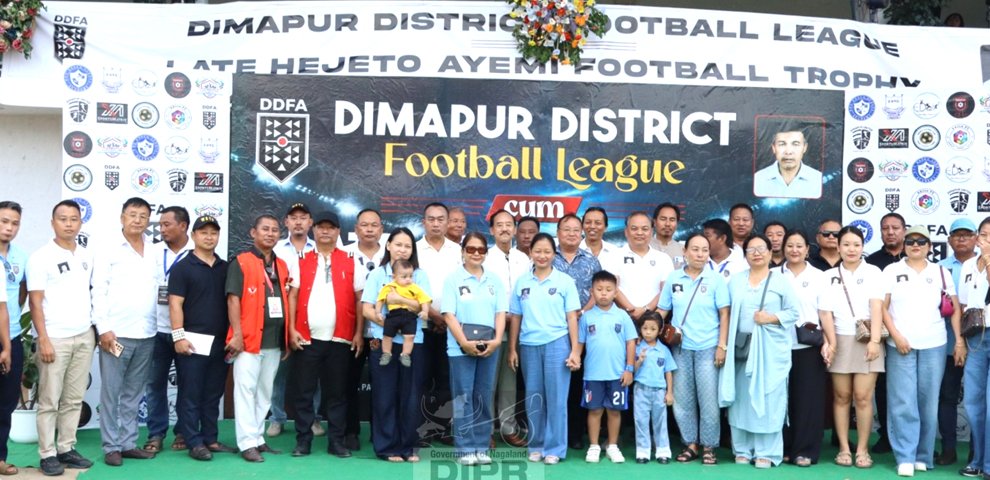 Dimapur district football league-cum-Late Hejeto Ayemi Trophy kicks off