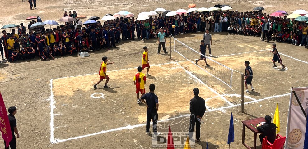 First district-level inter-school Sepaktakraw tournament held at Noklak