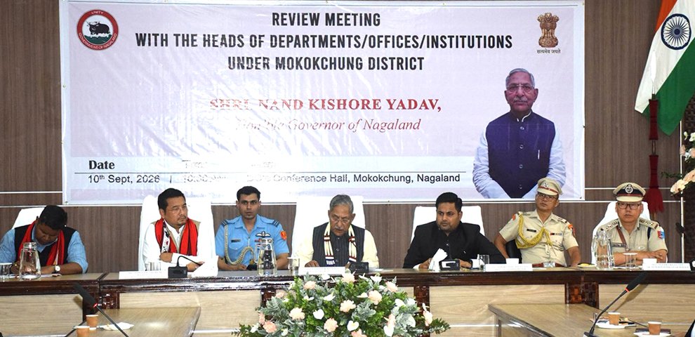 Governor calls for outcome-based governance in Mokokchung