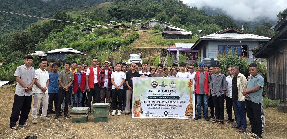 Kiphire Beekeeping training programme launched at Shishimi village
