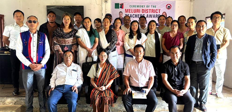 Meluri District Teachers’ Award 2026 presented to two teachers