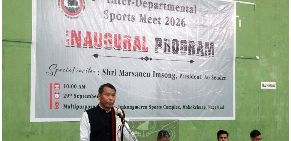 Mokokchung 4th Inter-Departmental Sports Meet 2026 kicks off